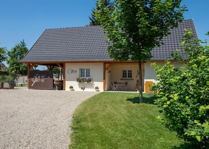 Cosy L'ecrin Du Ried Proche Europa-park Hébergement de vacances